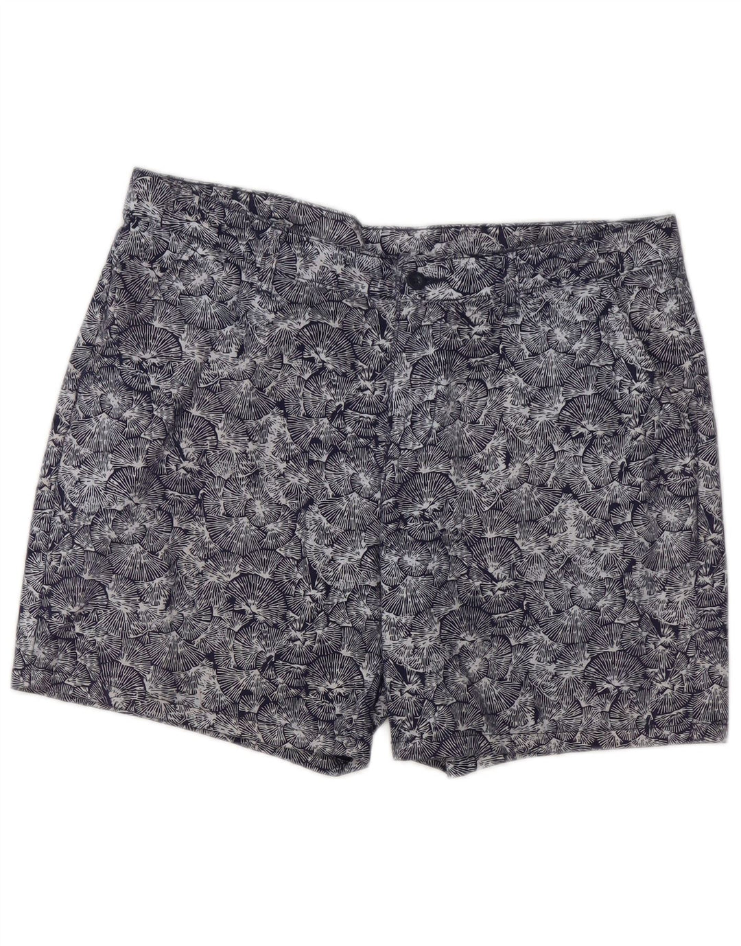 Mountain Warehouse Womens Chino Shorts UK 12 Medium W34 Navy Blue