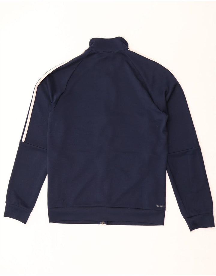 Adidas Mens Climalite Tracksuit Top Jacket UK 40/42 Medium Navy Blue