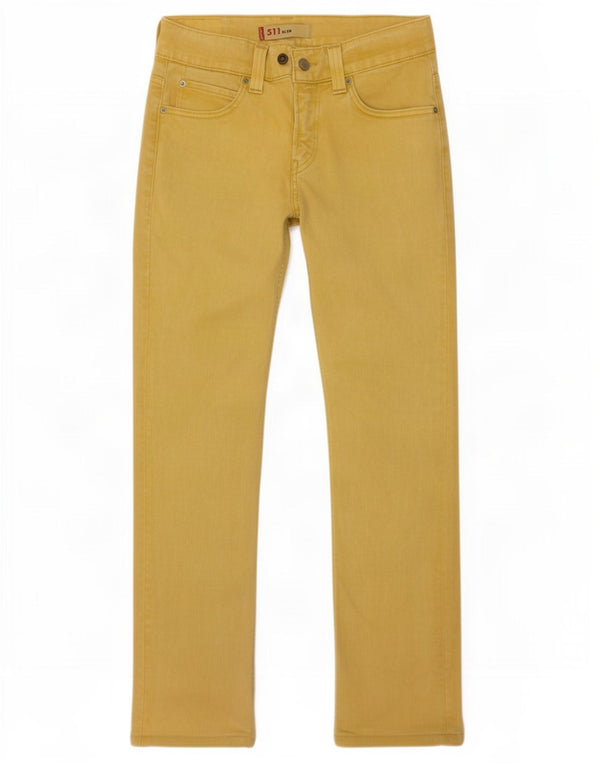 Levi's Mens 511 Slim Jeans W30 L34 sárga