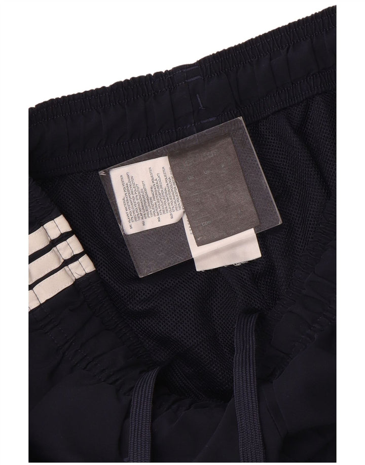 Męskie spodenki sportowe Adidas, małe, granatowe, poliestrowe