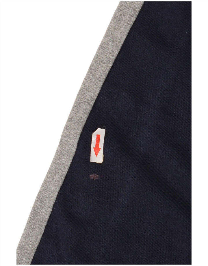 Felpa grafica da uomo Champion, maglione medio, colore blu navy