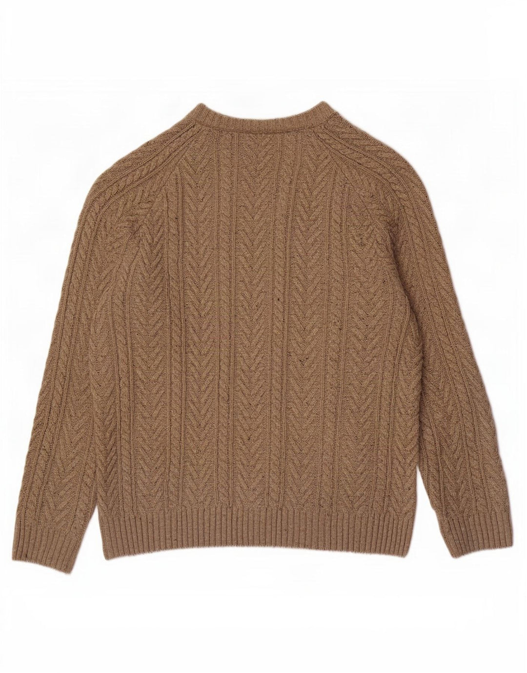 Maglione Zara da uomo con scollo a barca grande beige