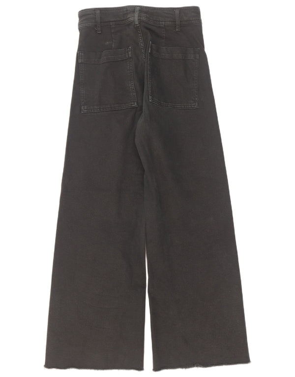 Zara Womens The Marine Straight Jeans EU 36 XS W26 L27 Sort