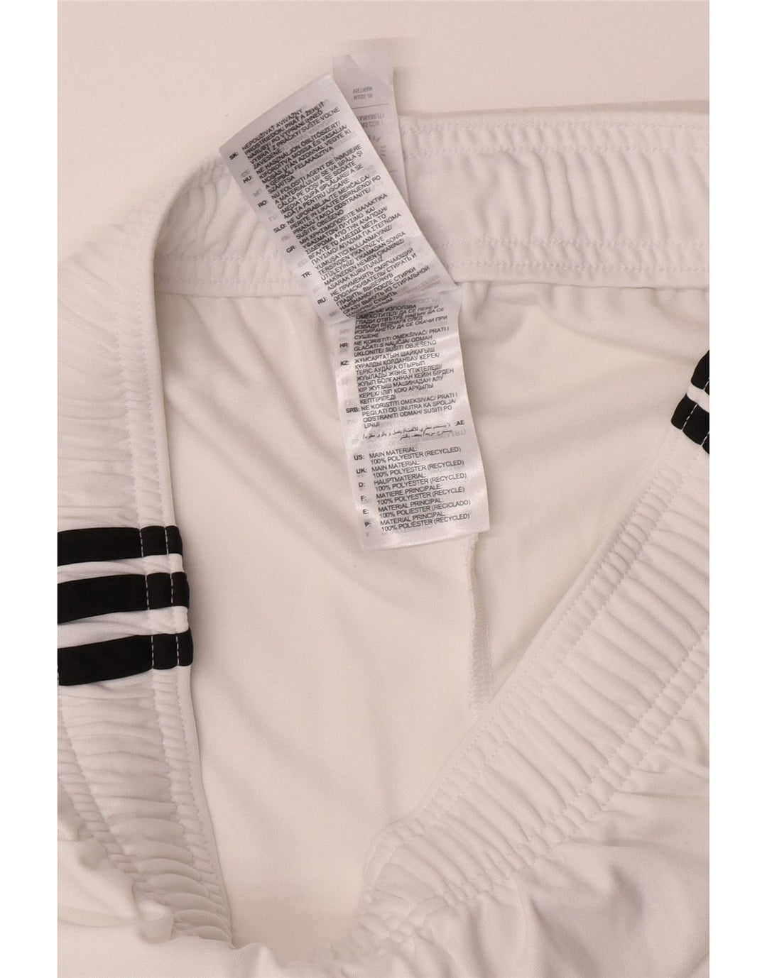 Adidas Mens Manchester United Sport Shorts Medium  White Polyester
