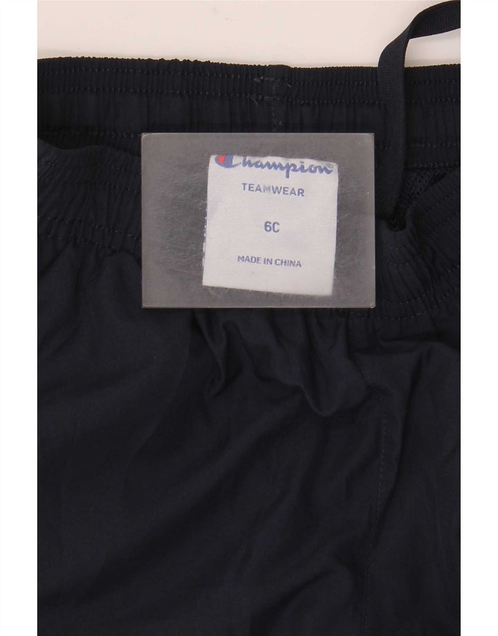 Pantaloni da tuta Champion da bambino 5-6 anni in poliestere blu navy