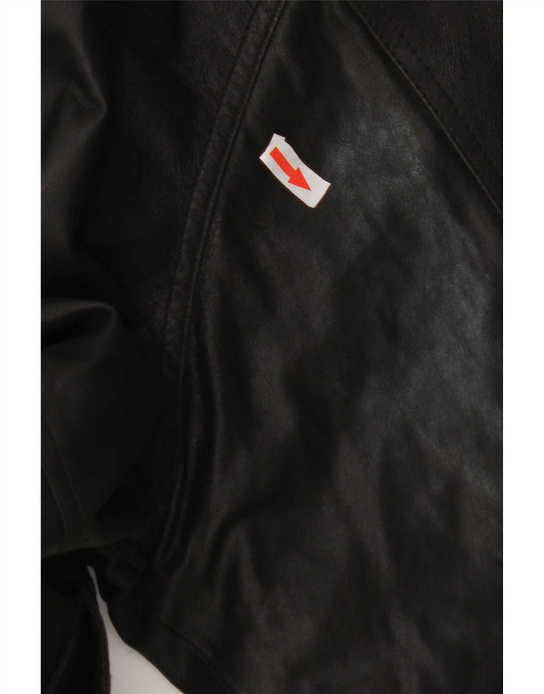 Maze Mens Leather Jacket IT 50 Large Black Leather