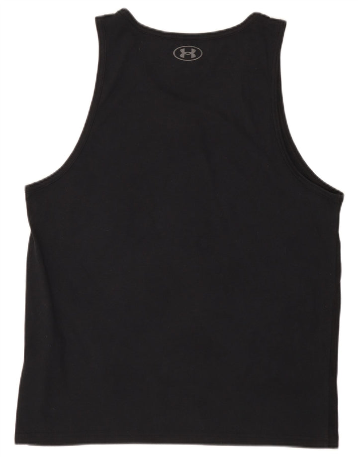 Under Armour Débardeur Graphique Homme Large Noir Coton