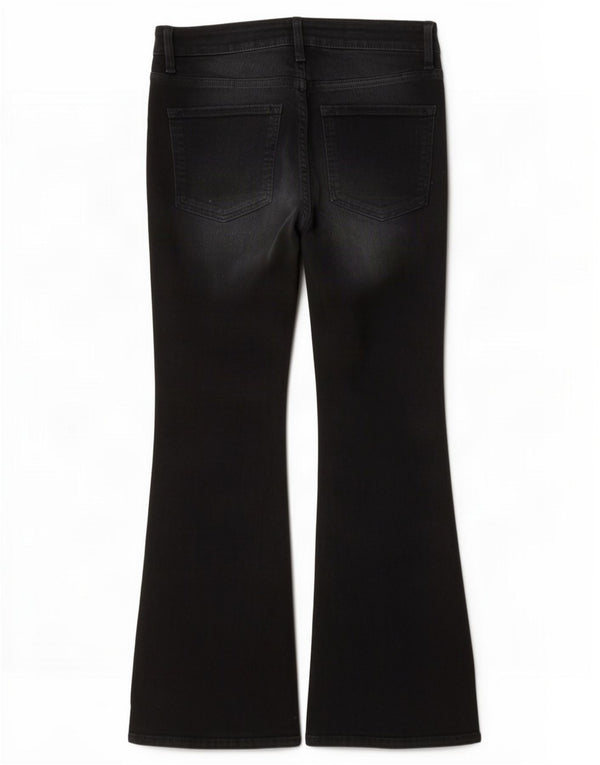 Marks & Spencer Damskie Jeansy Eva Bootcut UK 10 Małe W28 L28 Czarne