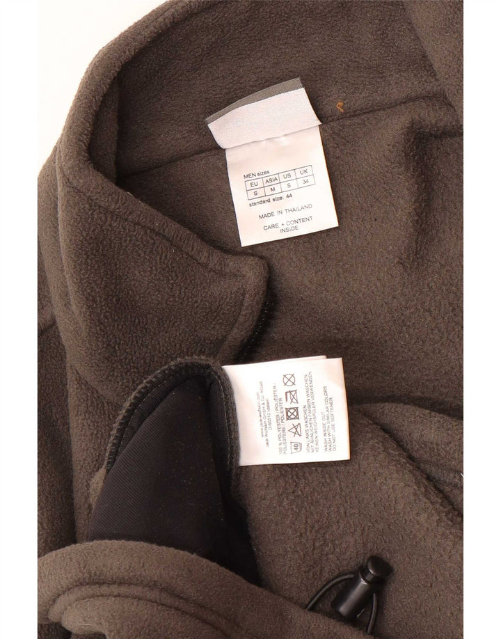 Giacca in pile foderata da uomo Jack Wolfskin UK 34 Small Poliestere grigio