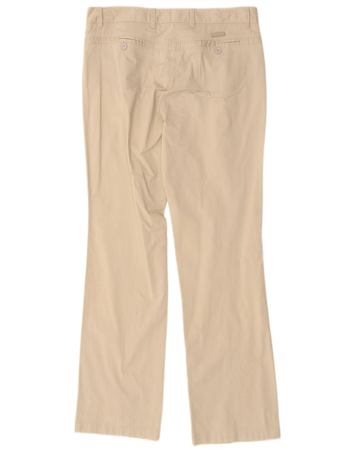 Paul & Shark Womens Bootcut Casual Trousers IT 44 Medium W32 L29 Beige