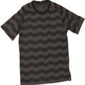 Nike Herre Dri Fit T-shirt Top Medium Sort Geometrisk Polyester