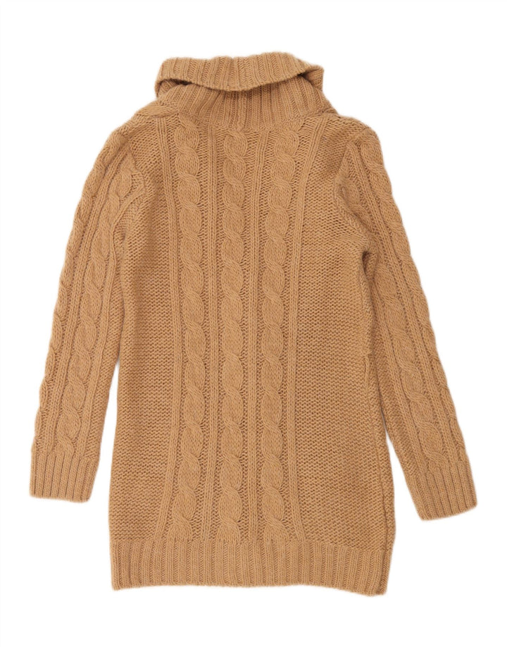 ZARA Womens Cardigan Sweater UK 12 Medium Beige Acrylic Vintage Zara and Second-Hand Zara from Messina Hembry 