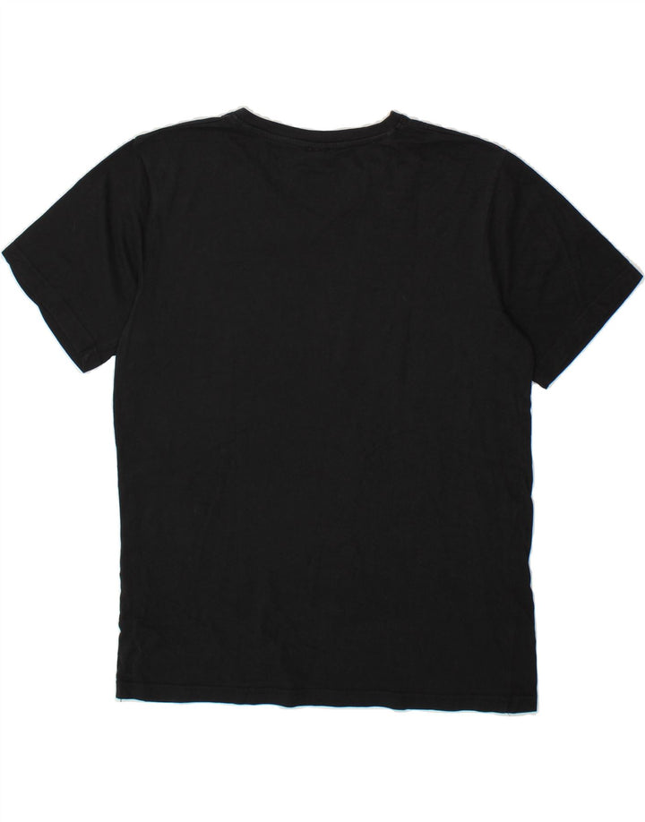KAPPA Mens T-Shirt Top Large Black Cotton Vintage Kappa and Second-Hand Kappa from Messina Hembry 