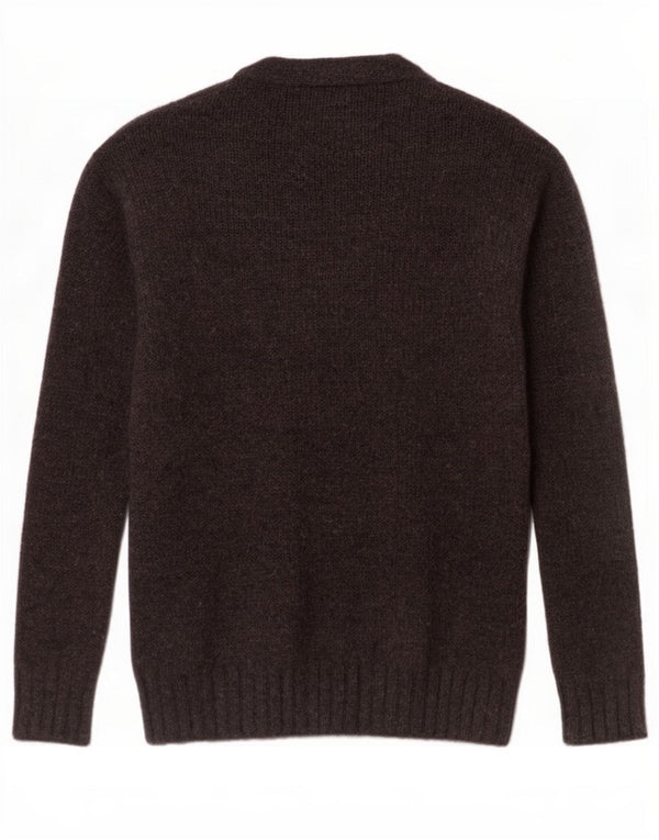 Jack Wills Γυναικεία Ζακέτα UK 10 Small Grey Mohair