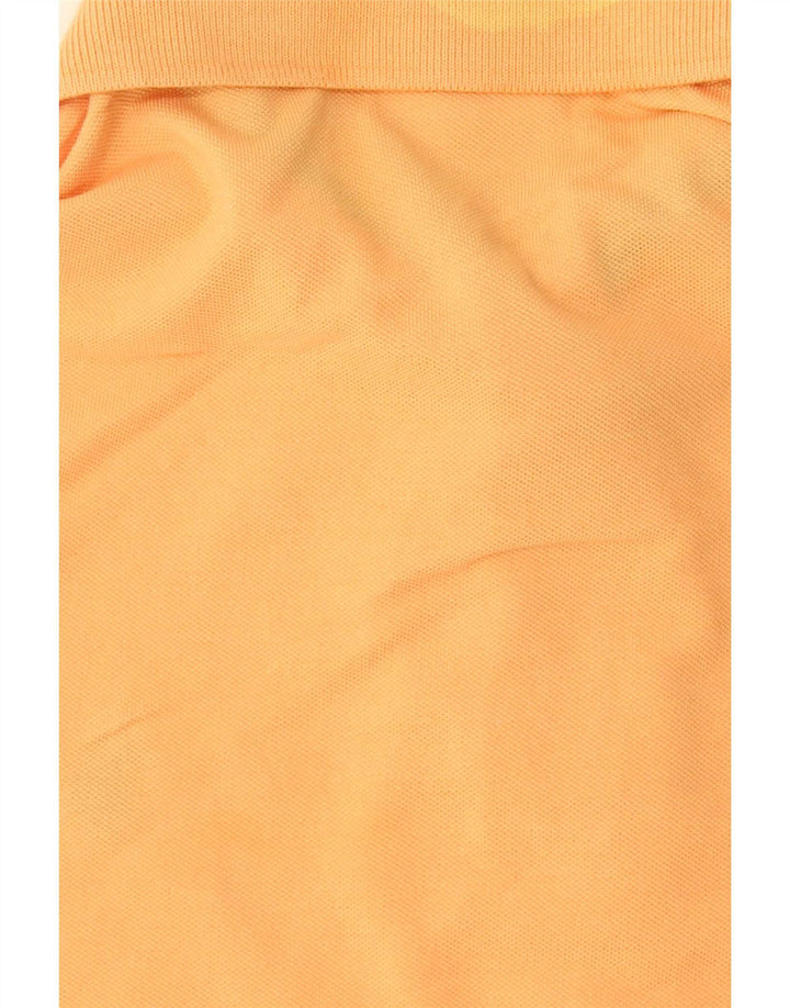 US Polo Assn Mens Polo Shirt Small Orange Cotton