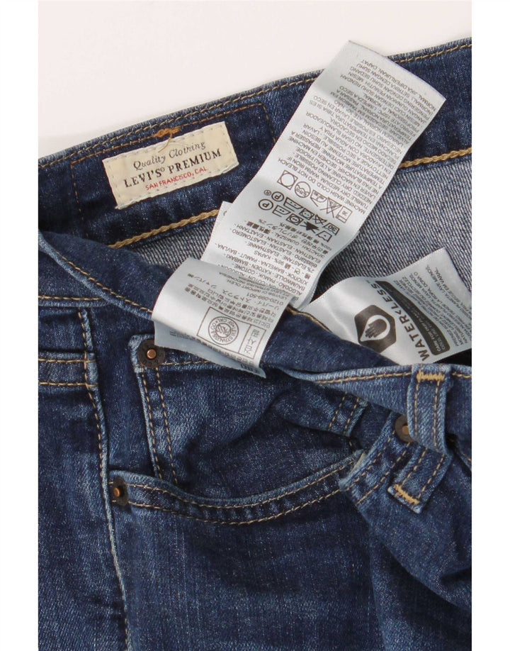 Мужские джинсы Levi's 511 Slim W32 L30 синие, хлопок