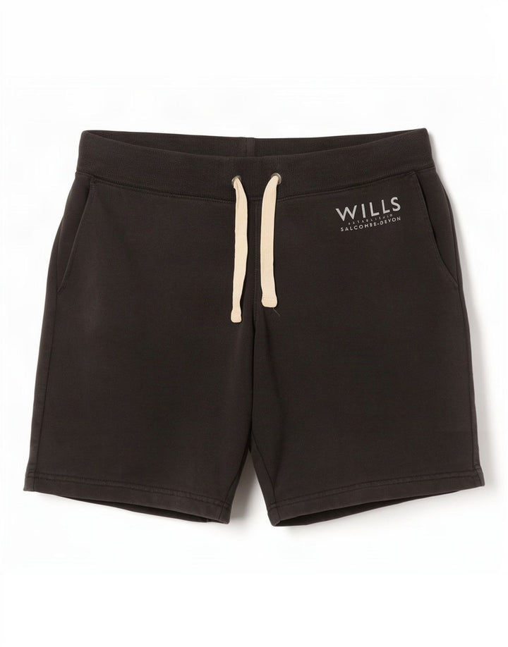 Pantaloncini sportivi da uomo Jack Wills piccoli in cotone nero