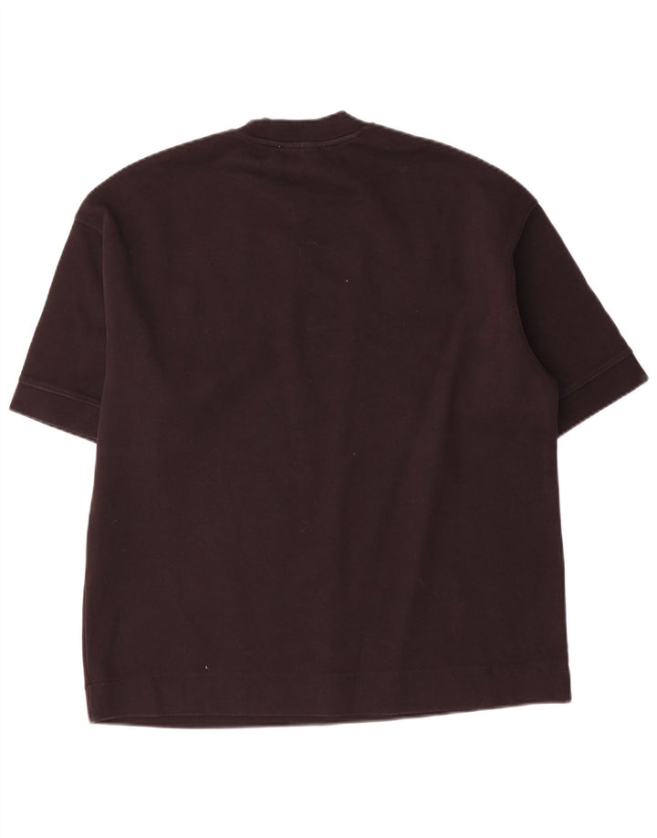 Zara Ανδρικό T-Shirt Top Μικρό μαύρο βαμβακερό