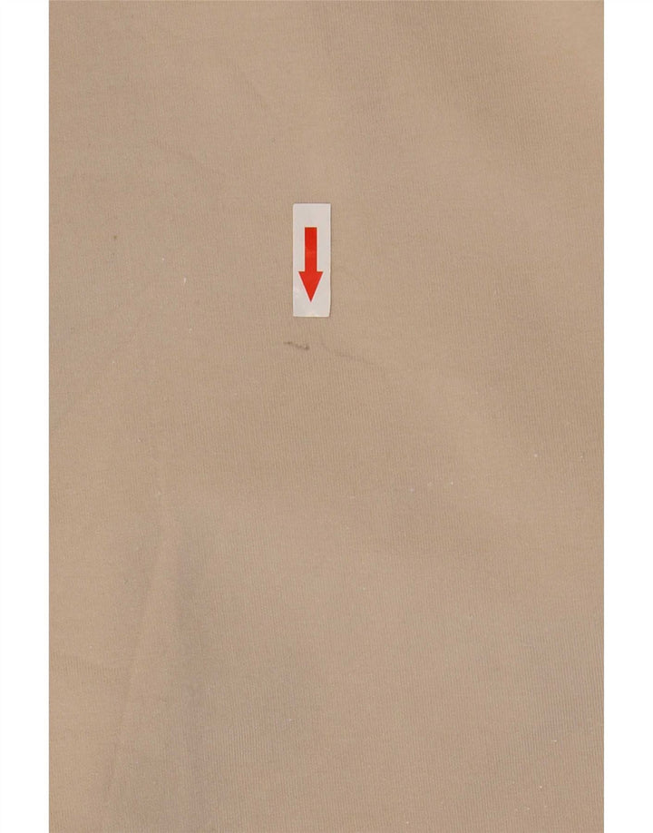 Zara Homme Top Manches Longues Petit Coton Beige