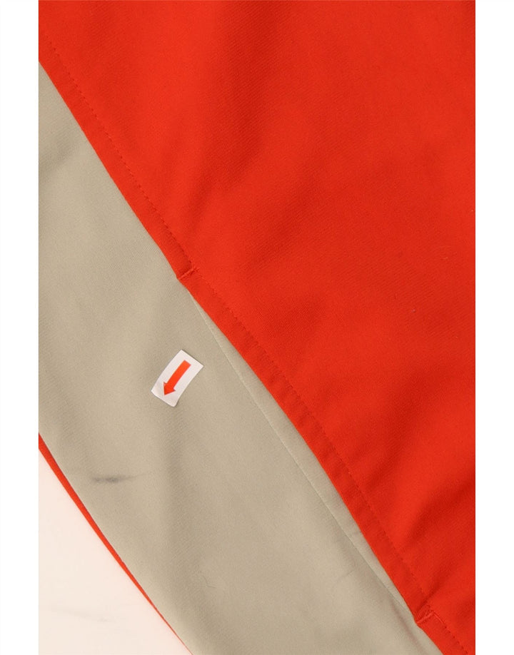 FILA Boys Tracksuit Top Jacket 11-12 Years Orange Colourblock Polyester Vintage Fila and Second-Hand Fila from Messina Hembry 