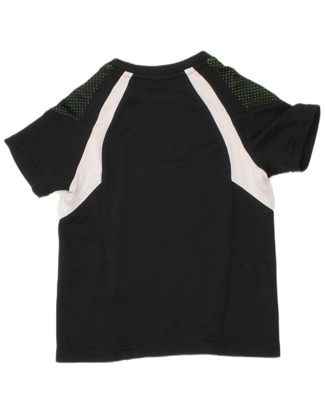 Puma T-Shirt Garçon 4-5 Ans Noir Colorblock Polyester