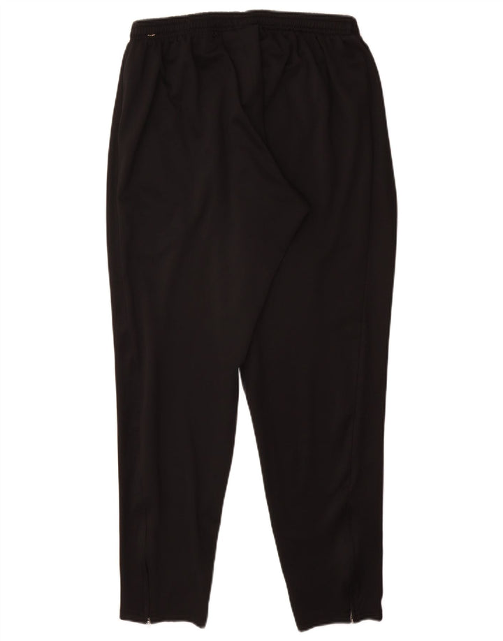 Pantaloni da tuta NIKE Dri Fit da donna UK 14 Large Nero Poliestere