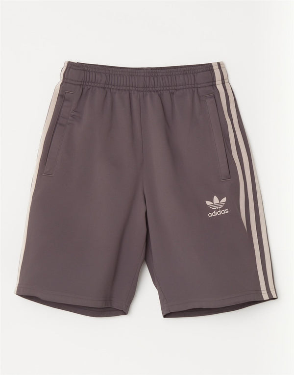 Pantaloncini sportivi Adidas da ragazzo 11-12 anni Sport in poliestere grigio