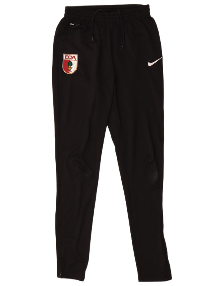Nike Mens FC Augsburg Tracksuit Trousers Small  Black Polyester