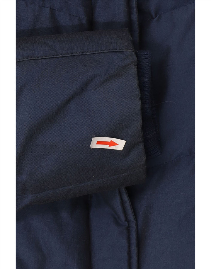 Jachetă căptușită pentru femei Woolrich UK 16 mare, albastru bleumarin, bumbac