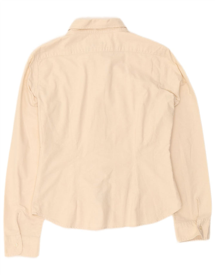 Benetton Womens Shirt UK 12 Medium White