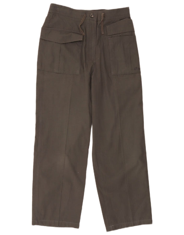 Lotto Damen-Hose, kurz geschnitten, UK 12, M, W30, L25, Grau, Polyester