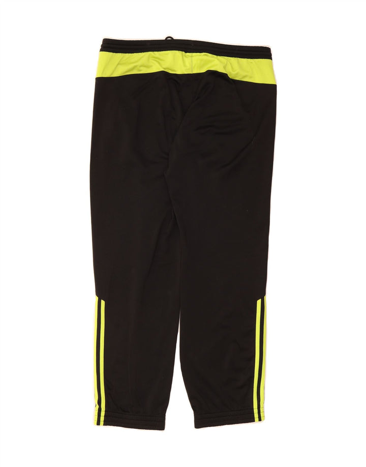ADIDAS Mens Tracksuit Trousers Joggers 2XL Black Colourblock Polyester Vintage Adidas and Second-Hand Adidas from Messina Hembry 