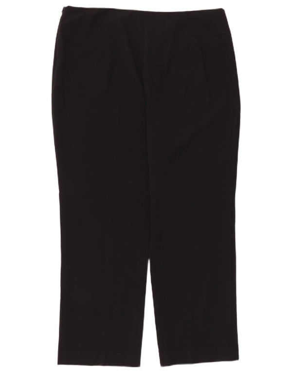 Marks & Spencer Lige fritidsbukser til kvinder UK 16 Large W36 L28 Black