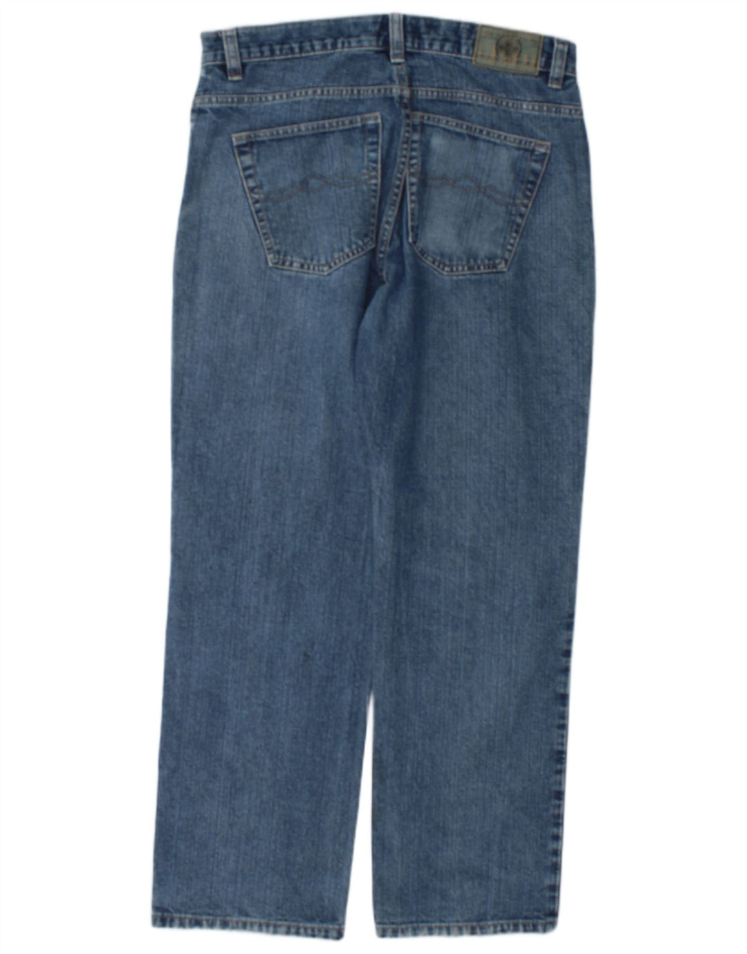 Jinglers Mens Straight Jeans W34 L30 Blue Cotton