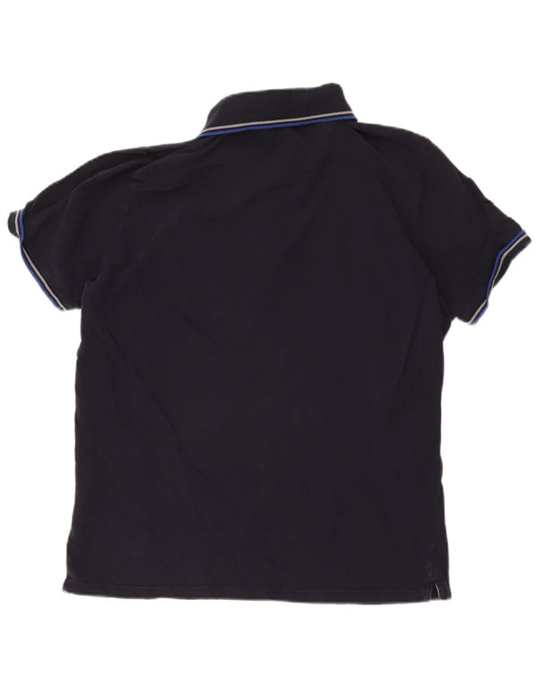 Champion Mens Polo Shirt XL Navy Blue Cotton