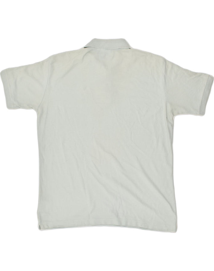 DIADORA Mens Polo Shirt IT 52 Large Blue Cotton | Vintage Diadora | Thrift | Second-Hand Diadora | Used Clothing | Messina Hembry 