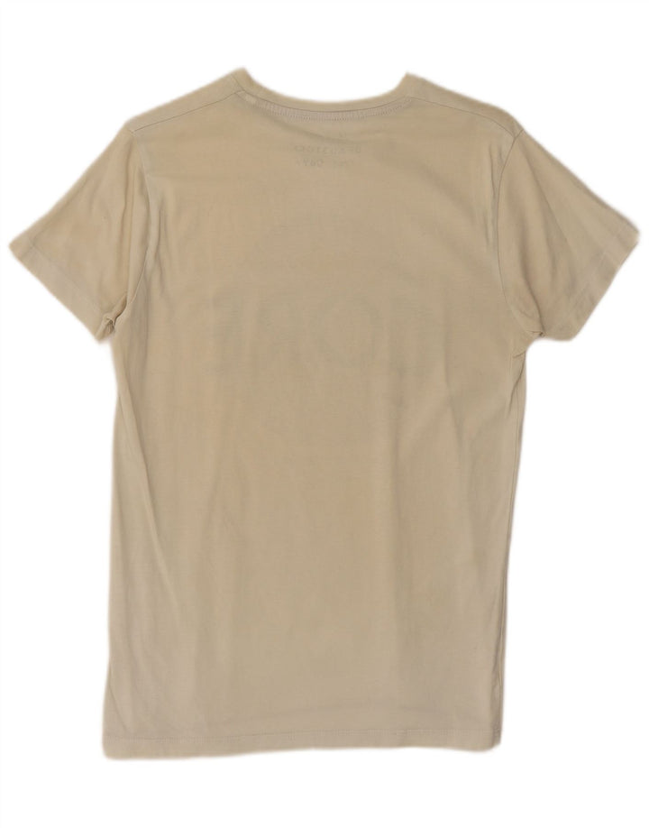 Jack & Jones Mens Graphic T-Shirt Top Small White