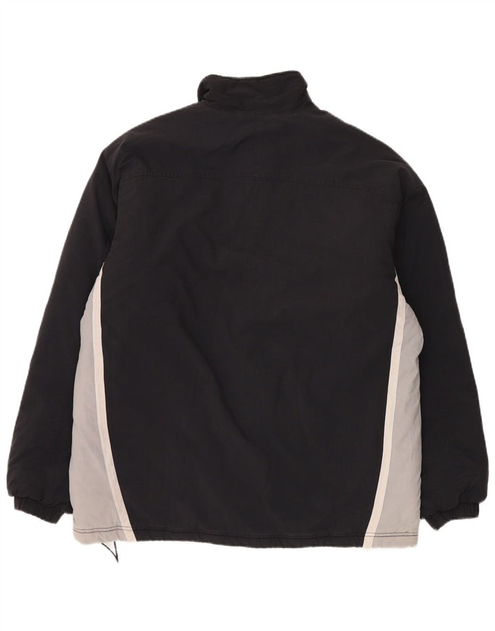 Canterbury Mens Windbreaker Jacket UK 40 Large Black Colourblock