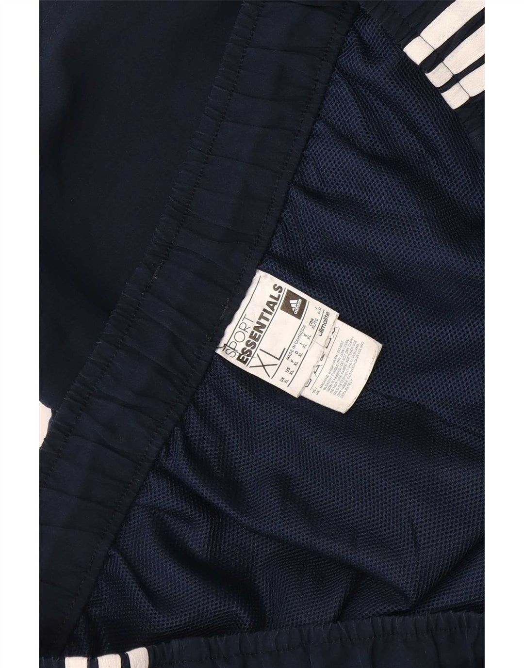 Adidas Herre Climalite Sport Shorts XL Navy Blue Polyester