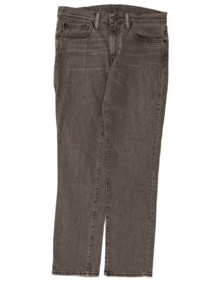 Levi's Mens 511 Slim Jeans W31 L30 Grey Cotton