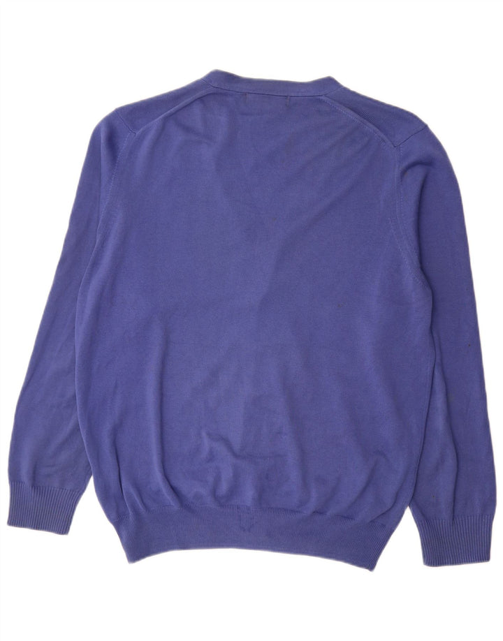 Zara Cardigan Homme Pull Large Bleu