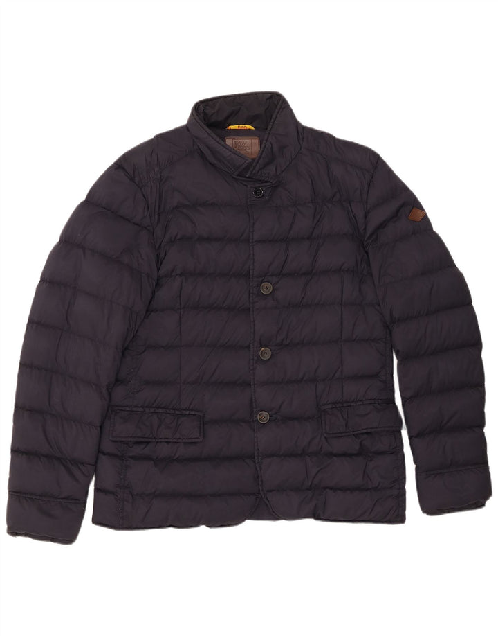Roy Rogers Herren Wattierte Jacke IT 52 XL Marineblaues Nylon