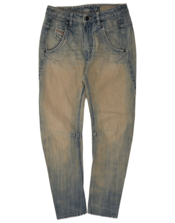 Jeans slim fit rilassati Fayza da donna Diesel W25 L26 cotone blu