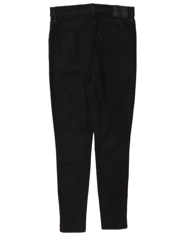 Levi's ženske Mile High super skinny traperice W31 L30 crni pamuk