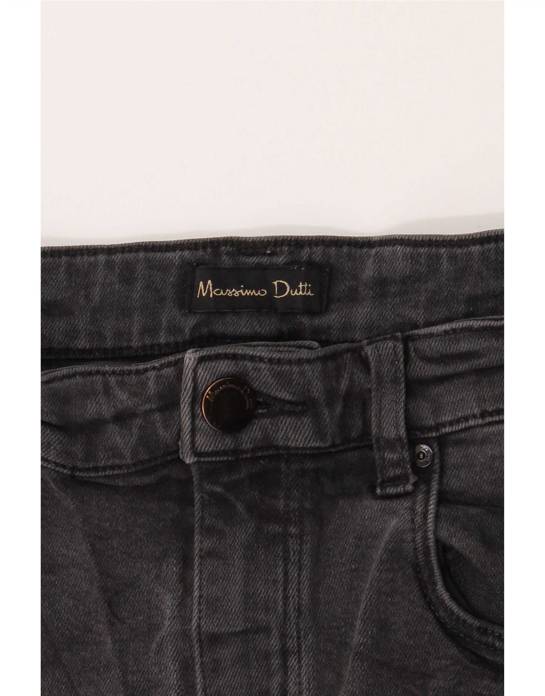Massimo Dutti Jean skinny femme W30 L29 gris