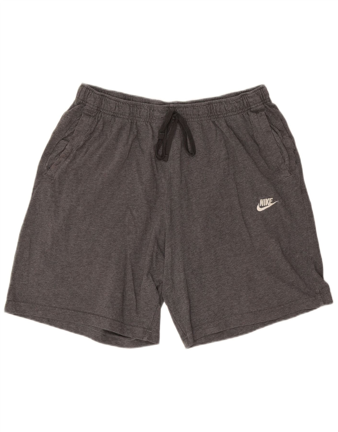 Nike Mens Sport Shorts XL Grey Flecked Cotton