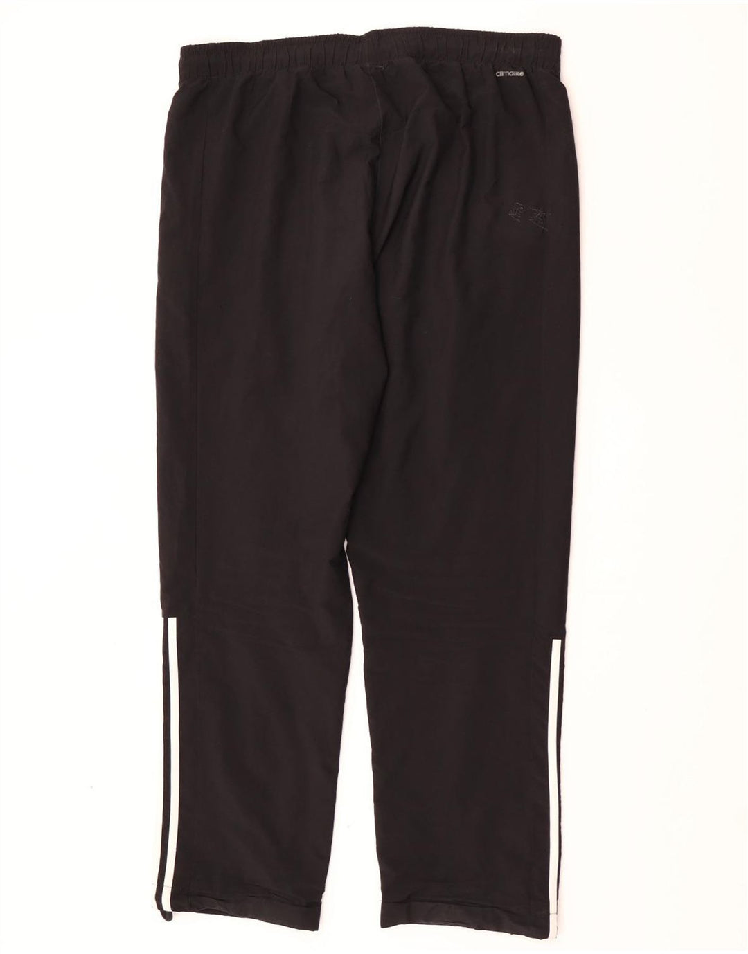 Pantaloni da tuta Adidas Climalite da uomo grandi in poliestere nero