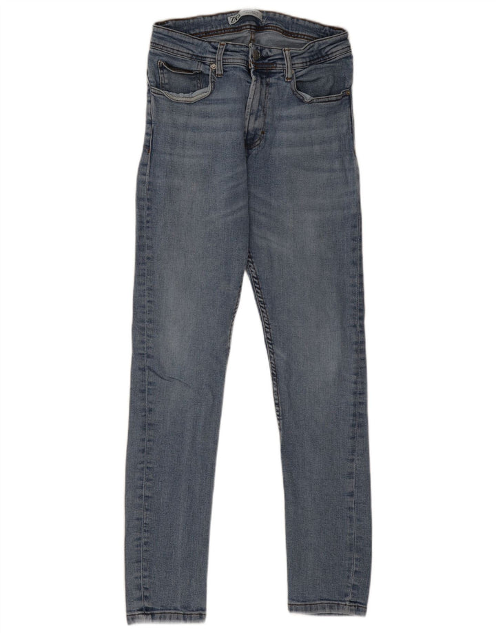 ZARA Mens Slim Jeans EU 38 Small W30 L28 Blue