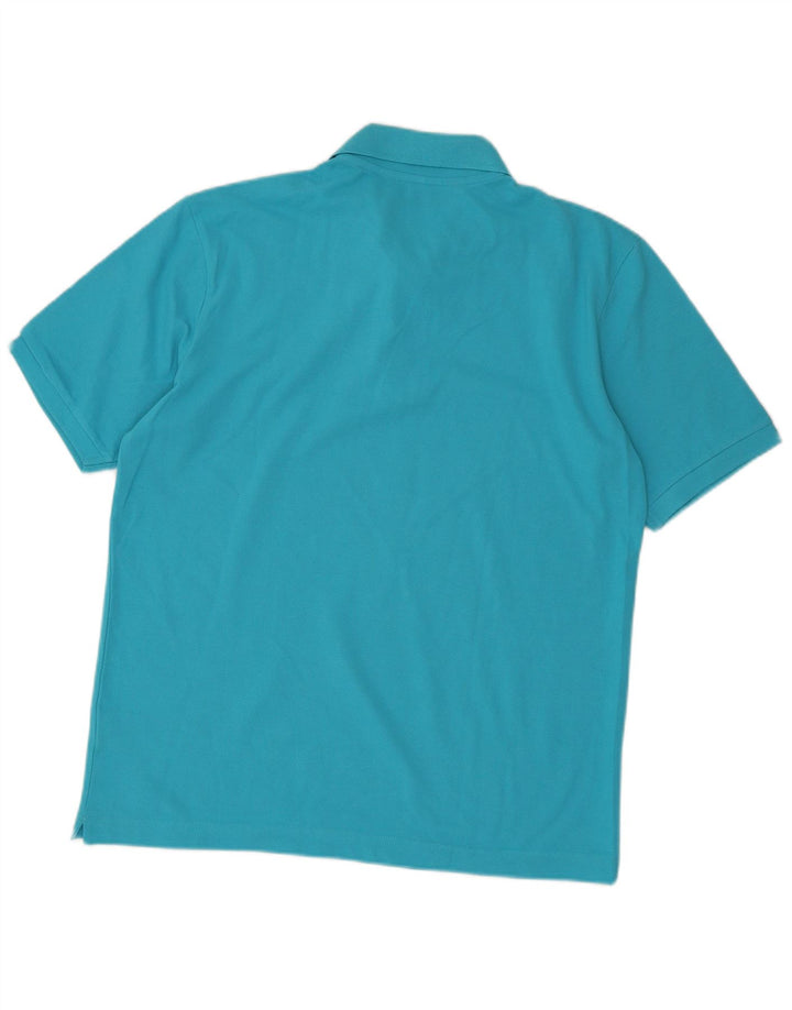 KAPPA Mens Polo Shirt Large Blue Cotton