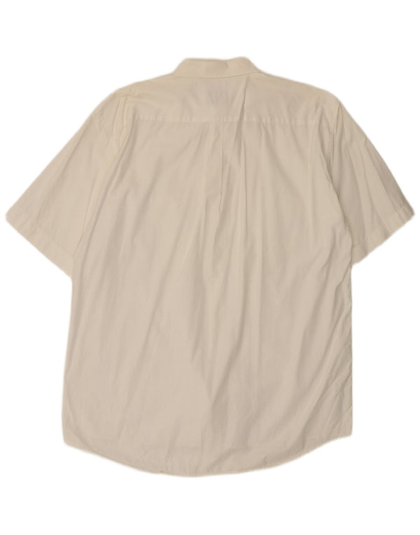 Levi's Chemise à Manches Courtes Homme Blanc Large